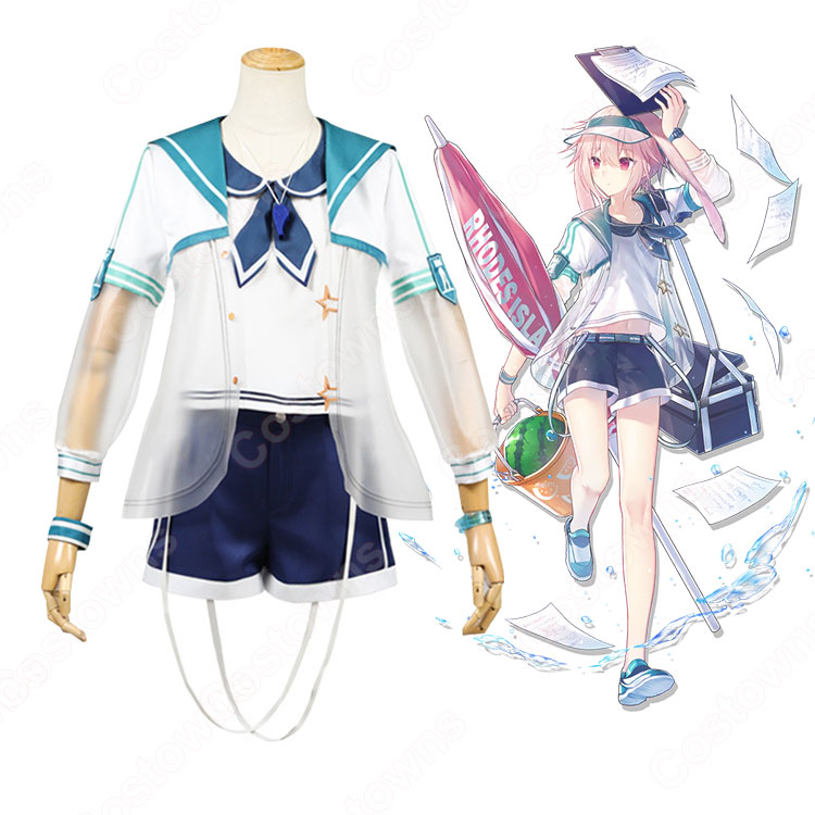 アンセル コスプレ衣装 【アークナイツ】 cosplay 安塞尔 Ansel 珊瑚海岸 悠然假日 水着