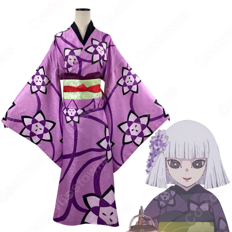産屋敷輝利哉（うぶやしききりや）産屋敷ひなき（うぶやしきひなき） コスプレ衣装 『鬼滅の刃（きめつのやいば）』 cosplay 仮装 変装-996