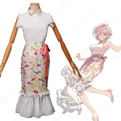 送料無料！！FGO カルデアサテライトステーション ウィンターキャラバン(冬祭り2021-2022) マシュ・キリエライト コスプレ衣装 『Fate/Grand Order』（フェイト・グランドオーダー） cosplay 仮装 変装