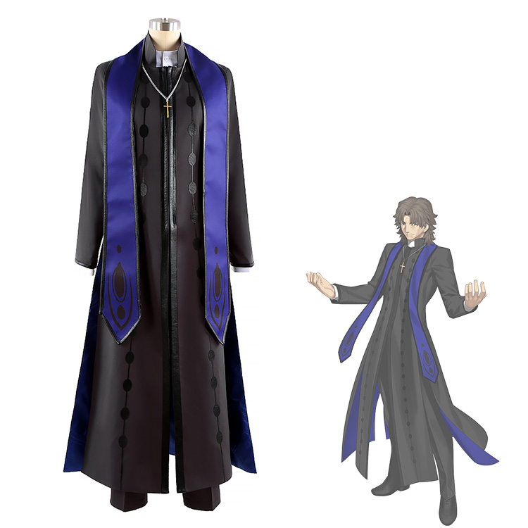 送料無料！！FGO グレゴリー･ラスプーチン 言峰綺礼 コスプレ衣装 『Fate/Grand Order』 cosplay 仮装 変装 オーダメイド可