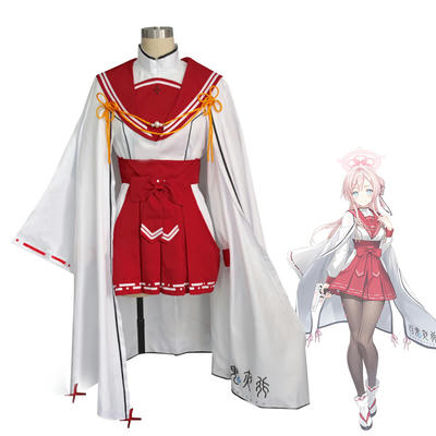 送料無料！！ブルーアーカイブ 水羽ミモリ コスプレ衣装 オーダメイド可