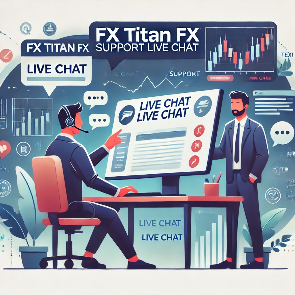 Titan FXのサポート：ライブチャットで24時間365日対応