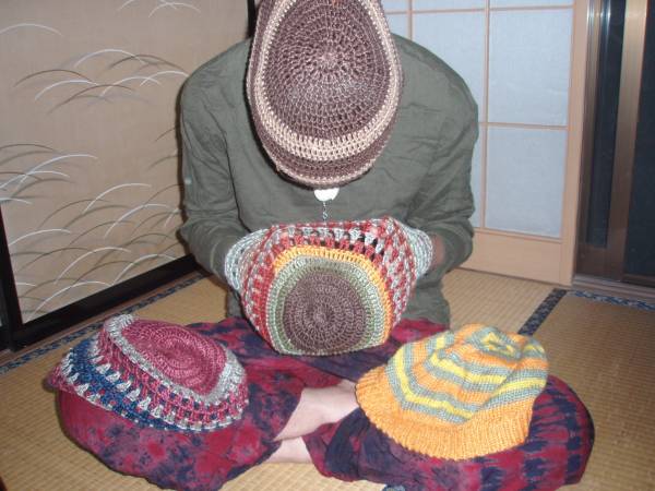 ゆるり　ニット帽　４個セット