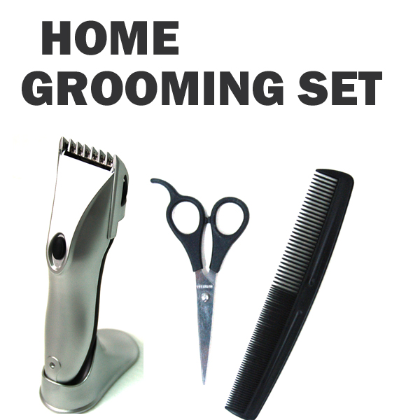 ★充電式バリカンセット★刈り高７段切替★連続７０分使用可