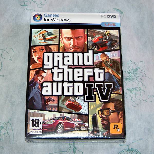 美品 グランドセフトオートIV PC版