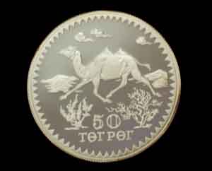 5オンス　純銀コイン　純銀メダル　モンゴル