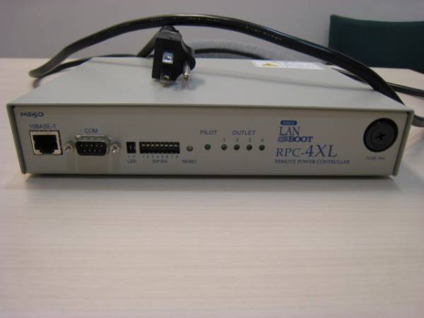 明京電機 死活監視機 LAN de BOOT mini RPC-4XL