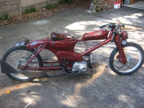 カブ　カスタムグランプリ入賞車