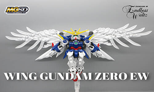 MGSD ウイングガンダムゼロ EW」「HG ボリノーク・サマーン」11