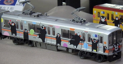 Nゲージ 鉄道コレクション 熊本電気鉄道01形(くまモンラッピング