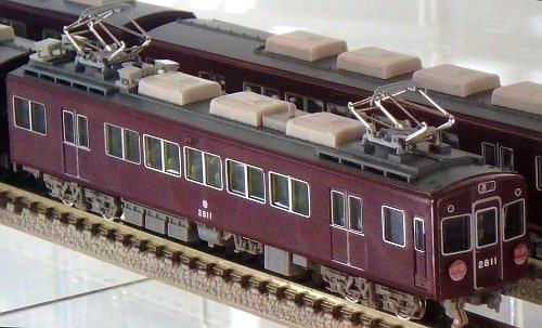 グリーンマックス】「阪急2800系2扉冷房車 基本4両編成セット グリーンマックス】「阪急2800系2扉冷房車 基本4両編成セット