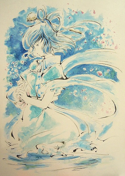 ライブペイント東方／青娥