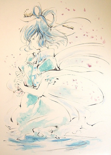 ライブペイント東方／青娥