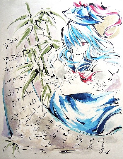 東方ライブペイント慧音