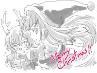 クリスマス妹紅&慧音