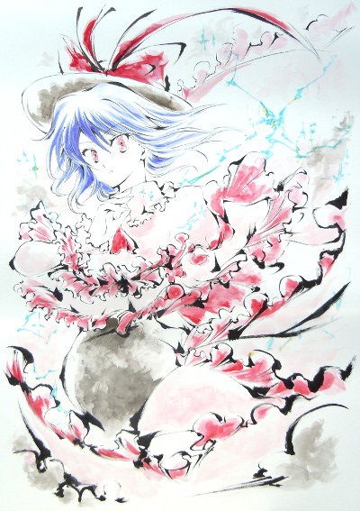 東方ライブペイント衣玖