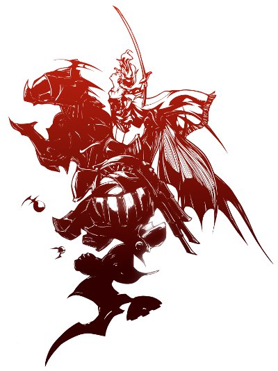 FF6ティナ魔導アーマー切り絵