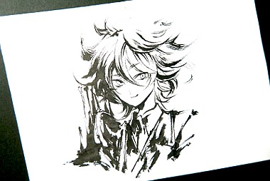 刀剣乱舞後藤藤四郎筆絵
