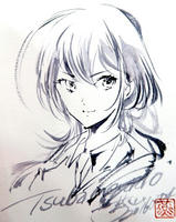 刀剣乱舞墨筆絵スケブ鯰尾藤四郎