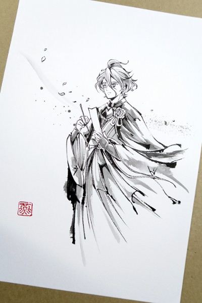 刀剣乱舞筆墨絵歌仙兼定