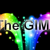 【GIMP】下から飛び出す感じの虹色のテキスト