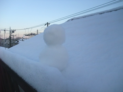 雪だるま？