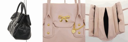 LODISPOTTO 通販の可愛い♪りぼん金具つきミニバッグ