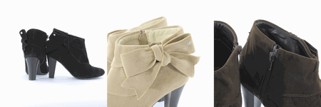 LODISPOTTO 通販のリボンショートブーツ