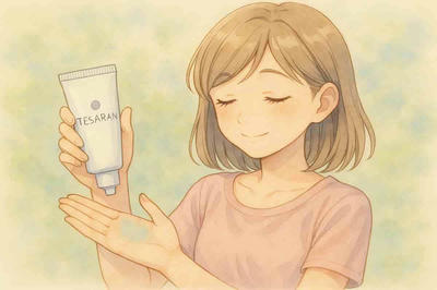 子どもの手汗にも安心！敏感肌でも使える無添加クリーム「TESARAN」