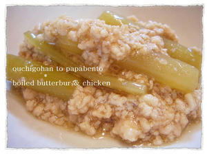 20090422ふきのそぼろ煮