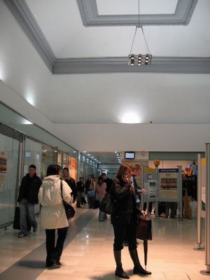 ウディネ駅構内