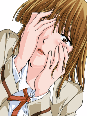 艶顔っってムズイです…単純に感じてる顔描いても意味無いし