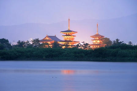 薬師寺ライトアップ