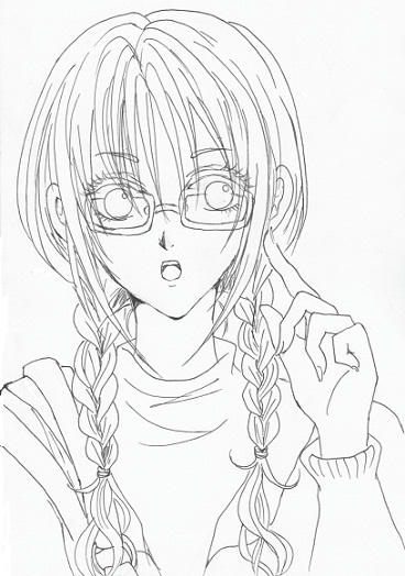 メガネっ娘