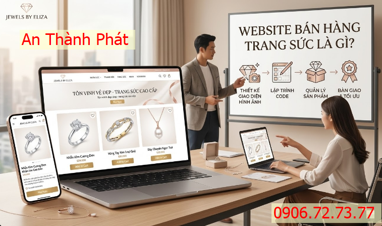 website trang sức giao dien đep chuyen nghiệp