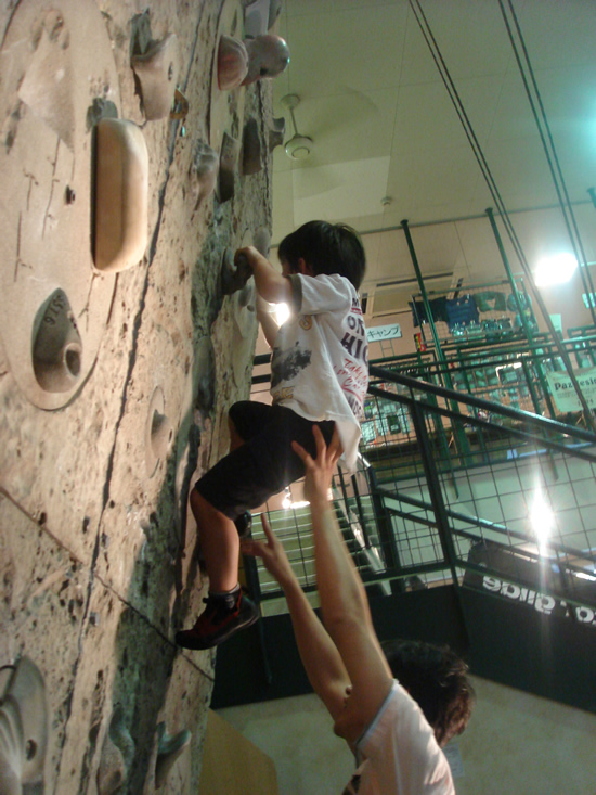 フリークライミング体験