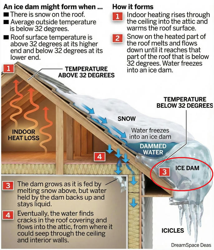 アイスダムの原因