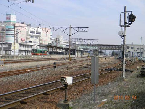 3月14日の下館駅