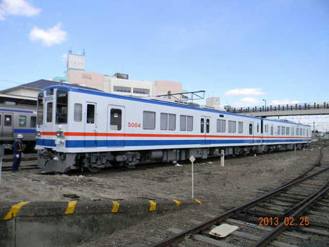 「キハ5000形」2次車(2013年2月25日)