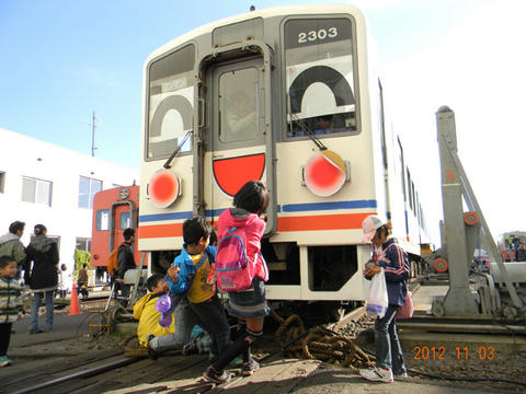 車両基地公開