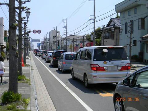 那珂湊の渋滞