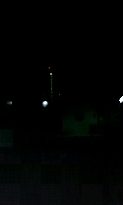 真っ暗ですぅ＞＜。