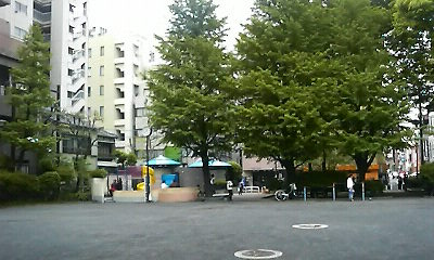 秋葉にある公園にて