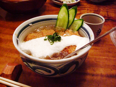 冷やしかつ丼