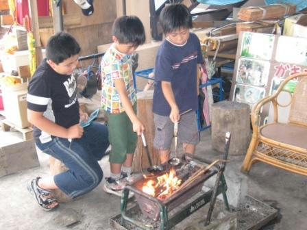 べっこう飴の腕