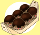 Popular food of Japan - Octopus ball