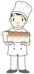 Illustration of occupation and work ・ Bakery