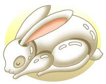 Symbolical animal in 2011 - Rabbit's ornament