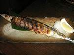 秋刀魚炭火焼き