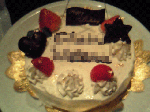 誕生日ケーキ